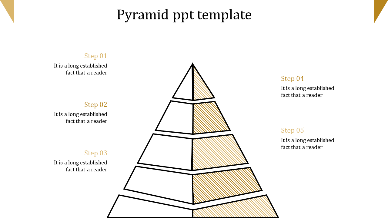 pyramid ppt template-pyramid ppt template-5-yellow